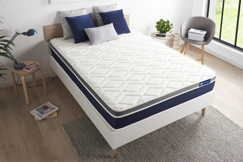 Matelas 180x200 cm Latex et mémoire de forme - Actilatex Confort
