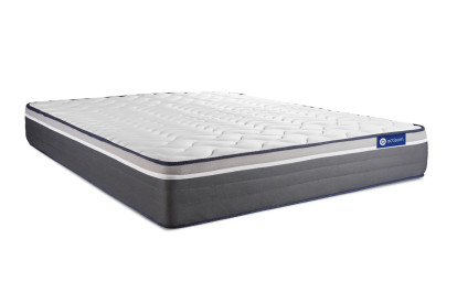 Matelas 130x200 cm Latex et mémoire de forme - Actilatex Plus