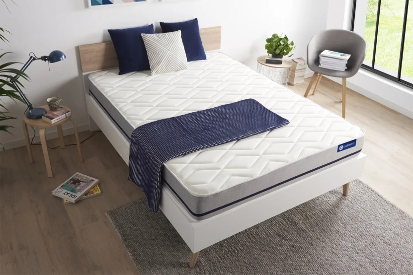 Matelas 120x210 cm Latex et mémoire de forme - Actilatex Soft