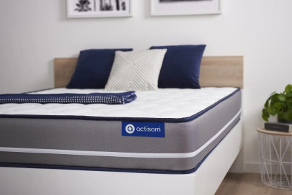 Matelas 80x190 cm Latex et mémoire de forme - Actilatex Pur