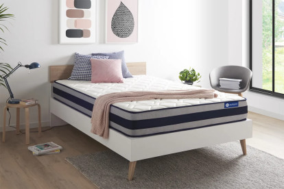 Matelas 135x200 cm Latex et mémoire de forme - Actilatex Ergo