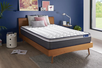 Matelas 180x210 cm Ressorts ensachés et Mémoire de forme - Actiflex Plus