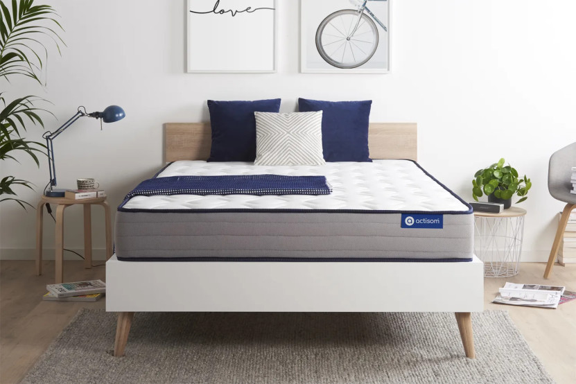 Matelas 130x220 cm Latex et mémoire de forme - Actilatex Form