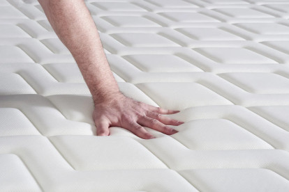 Ensemble Matelas Sommier 160x200 cm - Sommier Blanc (en kit) - Actiflex Relax