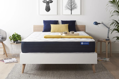 Matelas 130x200 cm Latex et mémoire de forme - Actilatex Sleep