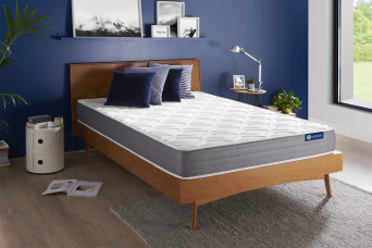 Matelas 130x200 cm Ressorts ensachés et Mémoire de forme - Actiflex Dream