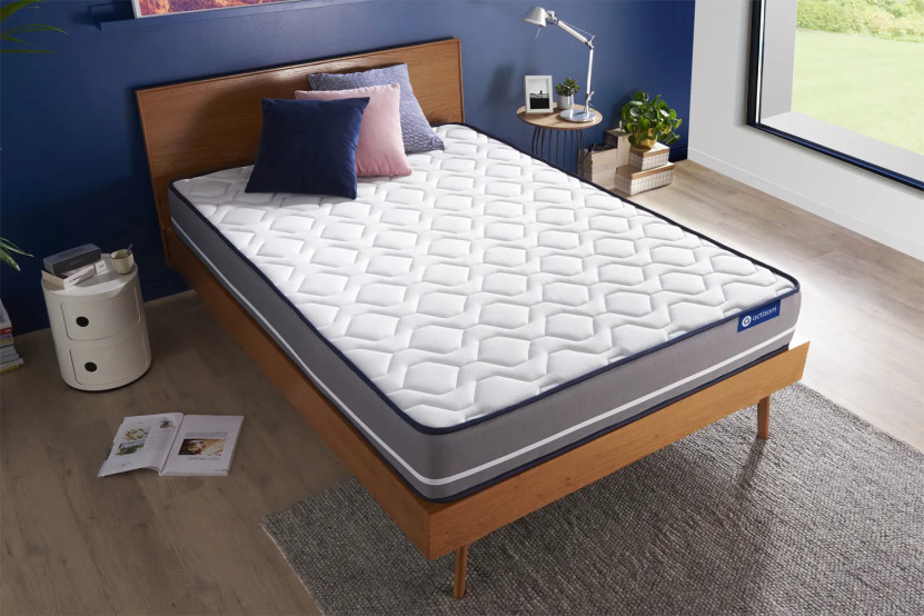 Matelas 100x200 cm Ressorts ensachés - Actiflex Pur