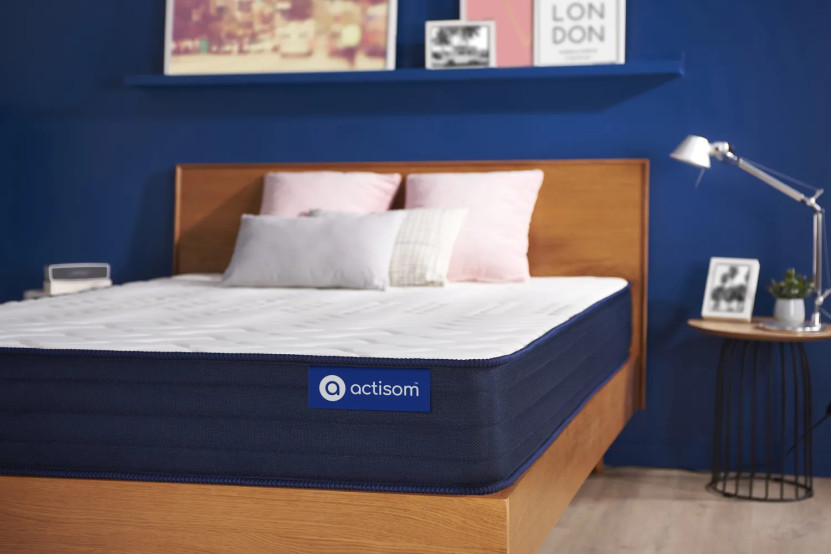 Matelas 80x200 cm Ressorts ensachés et Mémoire de forme - Actiflex Life