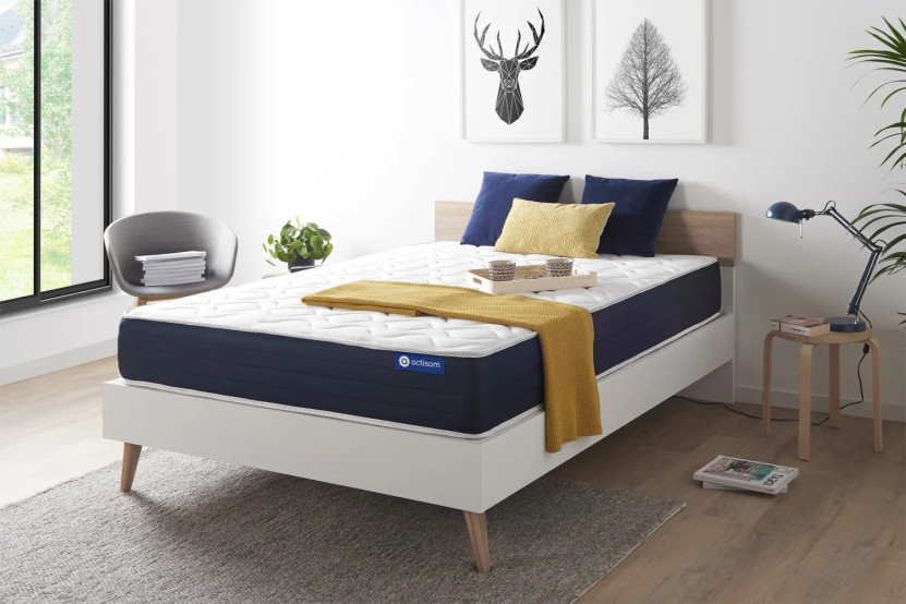 Matelas 130x190 cm Latex et mémoire de forme - Actilatex Sleep