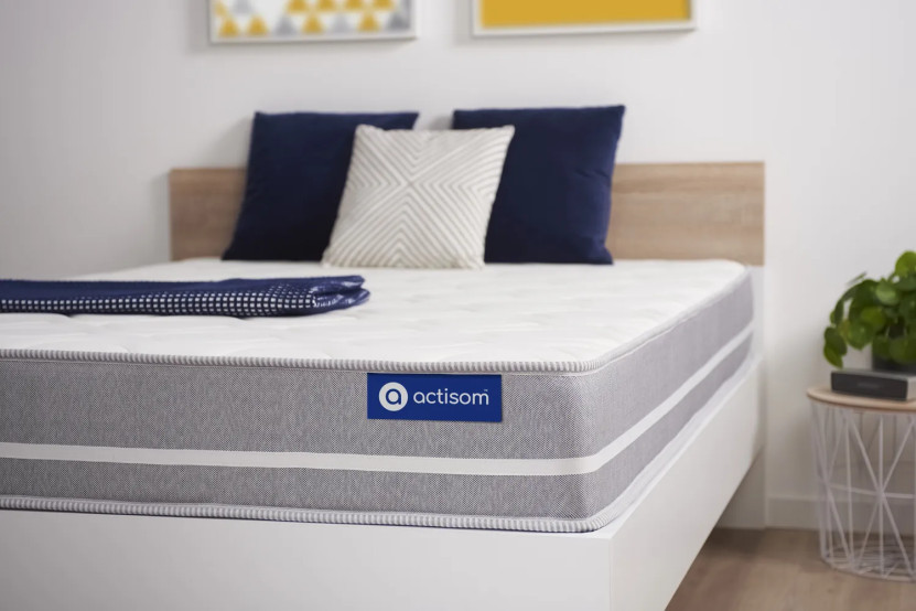 Matelas 80x210 cm Latex et mémoire de forme - Actilatex Touch