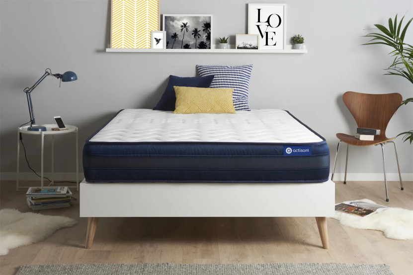 Matelas 130x210 cm Mémoire de forme - Actimemo Tech