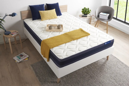 Matelas 130x220 cm Latex et mémoire de forme - Actilatex Morpho