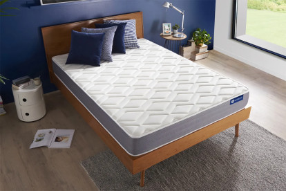 Matelas 70x220 cm Ressorts ensachés et Mémoire de forme - Actiflex Dream