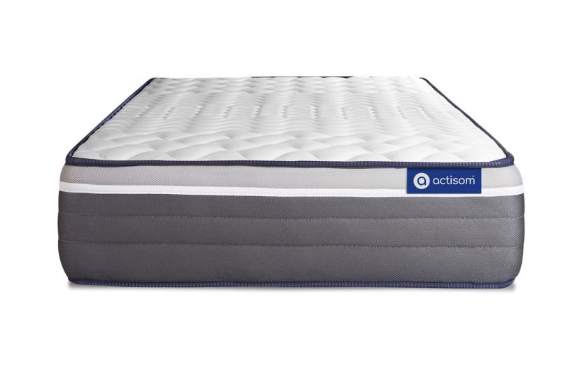Matelas 100x210 cm Ressorts ensachés et Mémoire de forme - Actiflex Plus