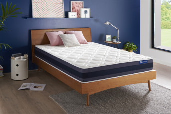 Matelas 140x190 cm Ressorts ensachés et Mémoire de forme - Actiflex Morpho