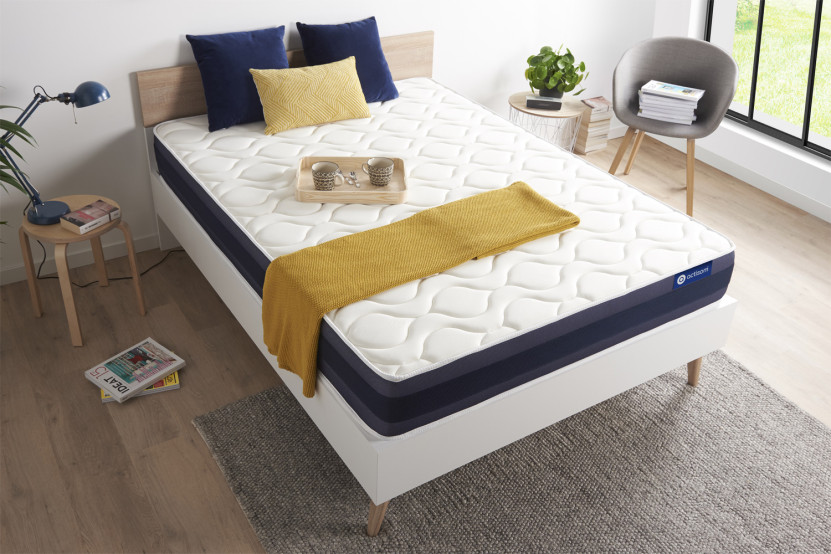 Matelas 140x210 cm Latex et mémoire de forme - Actilatex Morpho