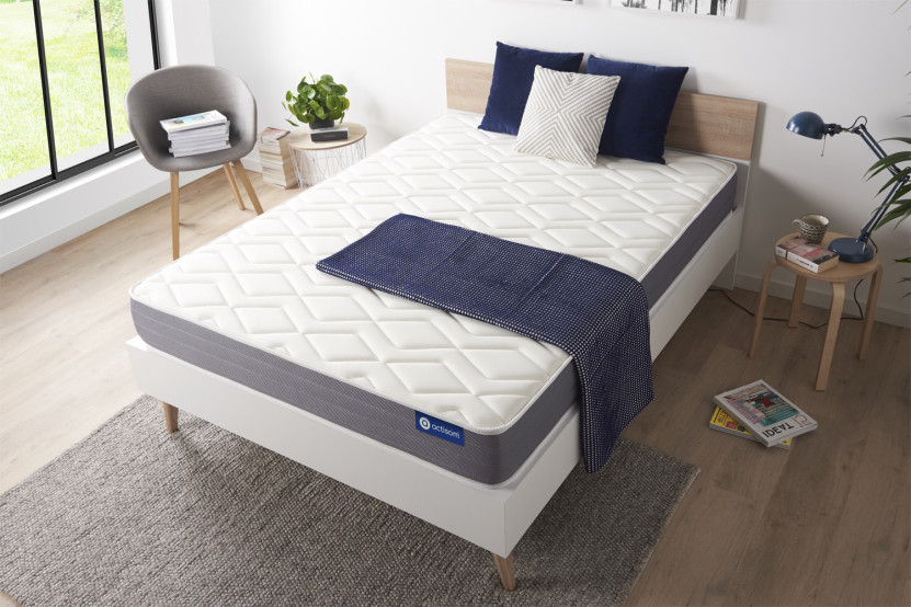 Matelas 140x220 cm Latex et mémoire de forme - Actilatex Dream