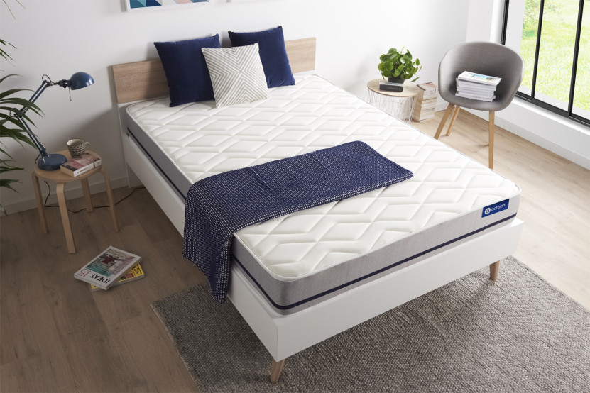 Matelas 105x200 cm Latex et mémoire de forme - Actilatex Soft