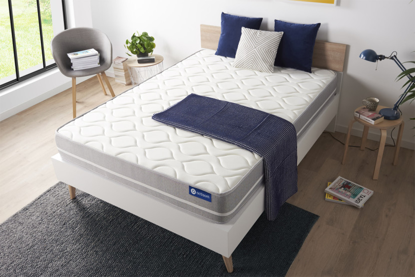 Matelas 100x200 cm Latex et mémoire de forme - Actilatex Touch