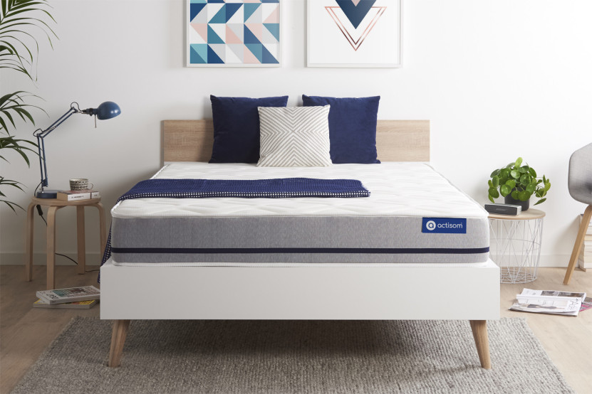 Matelas 160x190 cm Latex et mémoire de forme - Actilatex Soft