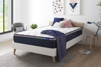 Matelas 133x183 cm Latex et mémoire de forme - Actilatex Max