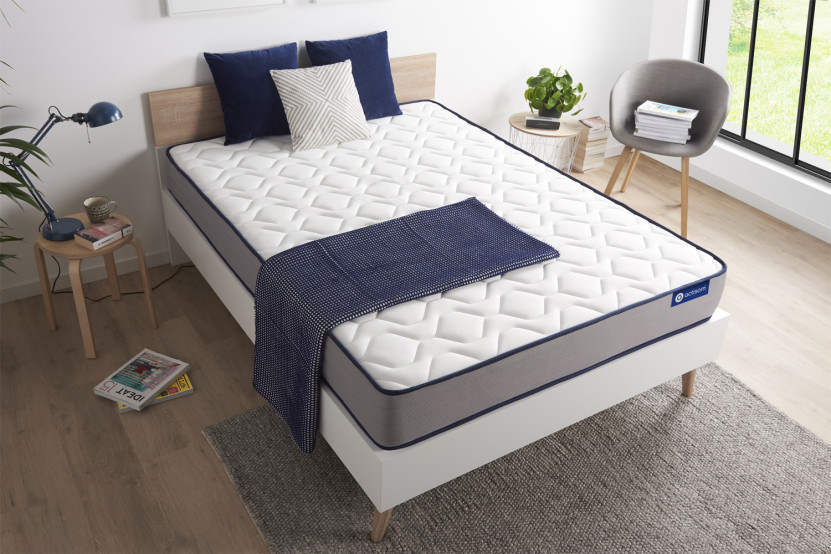 Matelas 80x200 cm Latex et mémoire de forme - Actilatex Form