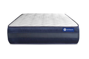 Matelas 100x210 cm Ressorts ensachés et Mémoire de forme - Actiflex Tech