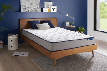 Matelas 140x220 cm Ressorts ensachés et Mémoire de forme - Actiflex Form