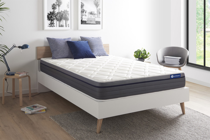 Matelas 200x200 cm Latex et mémoire de forme - Actilatex Zen