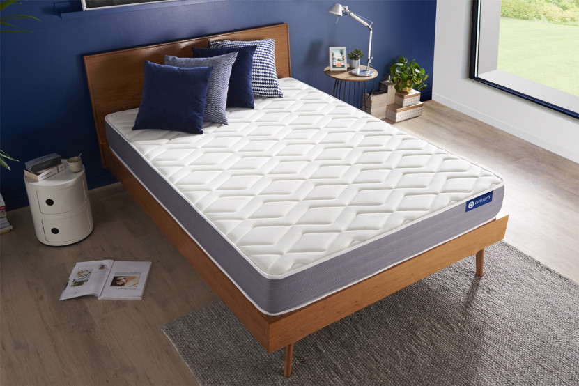Matelas 90x200 cm Ressorts ensachés et Mémoire de forme - Actiflex Dream