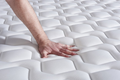 Ensemble Matelas Sommier 80x200 cm - Sommier Gris (en kit) - Actiflex Max