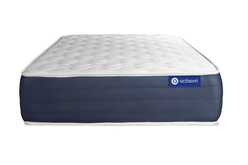 Matelas 80x190 cm Ressorts ensachés et Mémoire de forme - Actiflex Sleep