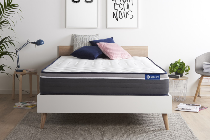 Matelas 150x195 cm Latex et mémoire de forme - Actilatex Plus