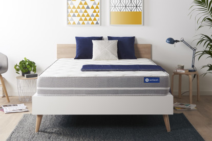 Matelas 130x190 cm Latex et mémoire de forme - Actilatex Touch