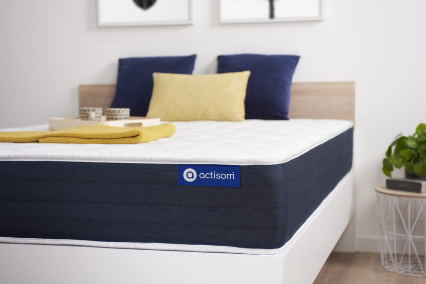 Matelas 120x200 cm Latex et mémoire de forme - Actilatex Sleep