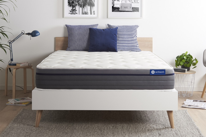 Matelas 130x220 cm Latex et mémoire de forme - Actilatex Zen
