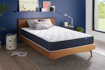 Matelas 160x200 cm Ressorts ensachés et Mémoire de forme - Actiflex Sleep