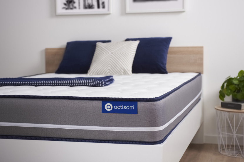 Matelas 120x190 cm Latex et mémoire de forme - Actilatex Pur