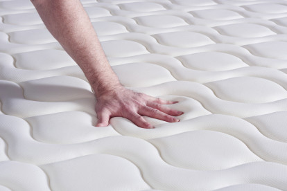 Ensemble Matelas Sommier 80x190 cm - Sommier Blanc (en kit) - Actiflex Morpho