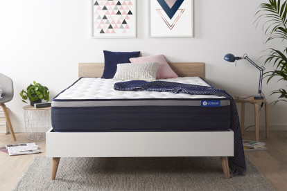 Matelas 130x200 cm Latex et mémoire de forme - Actilatex Max