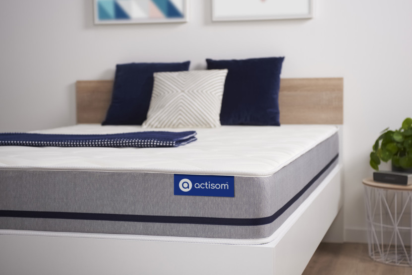 Matelas 80x190 cm Latex et mémoire de forme - Actilatex Soft