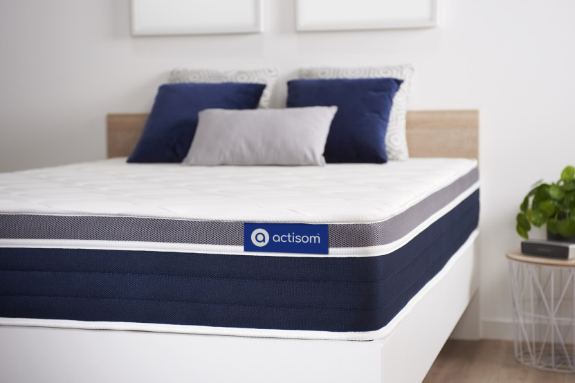 Matelas 100x190 cm Latex et mémoire de forme - Actilatex Confort