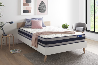 Matelas 130x220 cm Latex et mémoire de forme - Actilatex Ergo