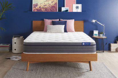 Matelas 180x210 cm Ressorts ensachés et Mémoire de forme - Actiflex Zen